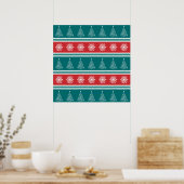 Prettig kerstfeest poster (Keuken)