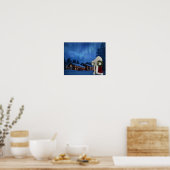 Prettig kerstfeest. poster (Keuken)