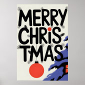 Prettig kerstfeest poster (Voorkant)