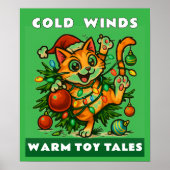 Prettig kerstfeest poster (Voorkant)
