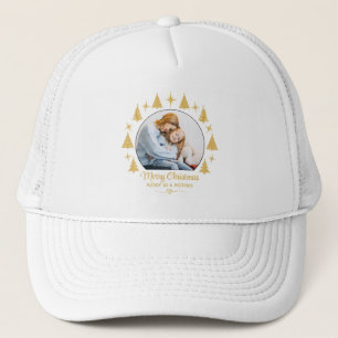 Prettig Kerstfeest Prettig Als Een Moeder Wit Goud Trucker Pet