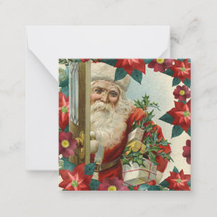 Prettig kerstfeest/prettige feestdagen notitiekaartje