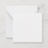 Prettig kerstfeest/prettige feestdagen notitiekaartje (Achterkant)