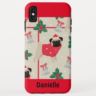 Prettig kerstfeest PUG Case-Mate iPhone Case