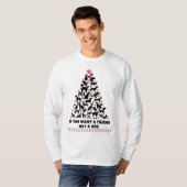 Prettig kerstfeest puppy t-shirt (Voorkant volledig)