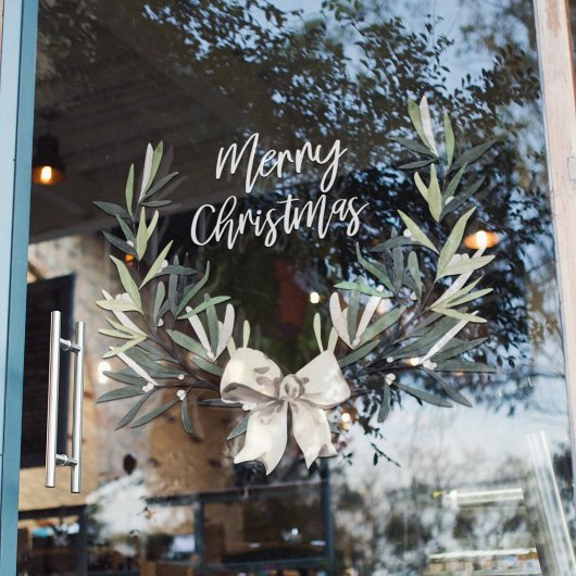 Prettig Kerstfeest | Raamfolie Kerst Raamsticker