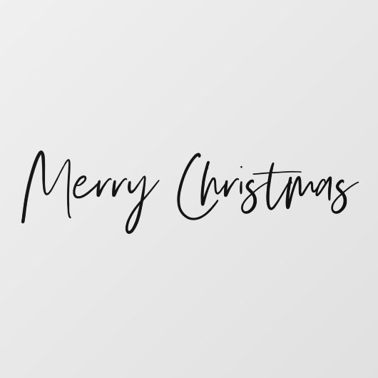 Prettig Kerstfeest | Raamfolie Kerst Raamsticker (Vel)