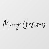 Prettig kerstfeest | Raamfolie Raamsticker (Vel)