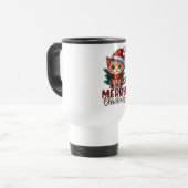 Prettig kerstfeest reisbeker (Voorkant links)