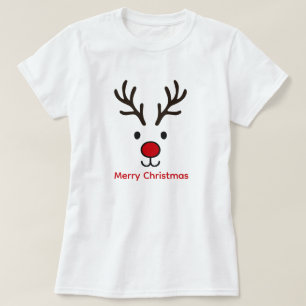 Prettig kerstfeest rendier Kerst cadeau T-shirt