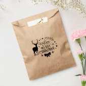 PRETTIG KERSTFEEST Rendier Kerst Favoriet Behandel Bedankzakje (Gezegeld)