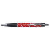 Prettig kerstfeest Rendieren Rood Pen (Achterkant)