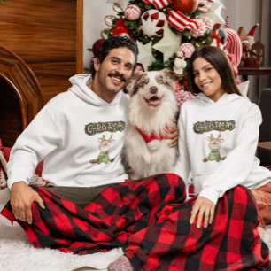 Prettig kerstfeest, rendieren van Kerstmis Hoodie