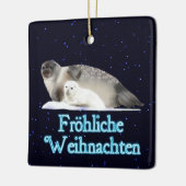 Prettig Kerstfeest - Ringelrob Keramisch Ornament (Links)