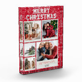 Prettig kerstfeest Rode Doodles 5 Foto Familie Ker (Links)