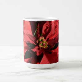 Prettig kerstfeest Rode Krolpoinsettia Koffiemok