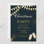 Prettig Kerstfeest | Rode Typografie Kaart (Voorkant)