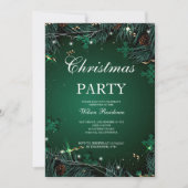 Prettig Kerstfeest | Rode Typografie Kaart (Voorkant)