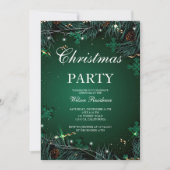 Prettig Kerstfeest | Rode Typografie Kaart (Voorkant)