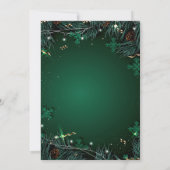 Prettig Kerstfeest | Rode Typografie Kaart (Achterkant)