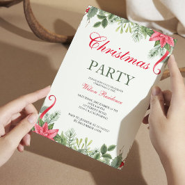 Prettig Kerstfeest | Rode Typografie Kaart