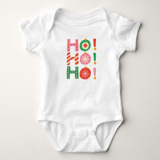 Prettig Kerstfeest  Romper (Voorkant)