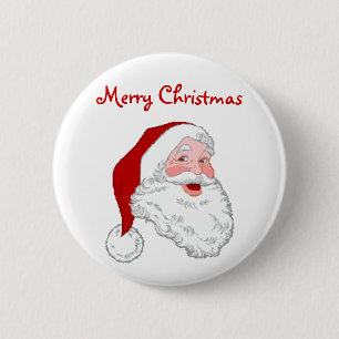Prettig kerstfeest ronde button 5,7 cm