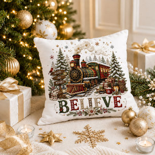 Prettig kerstfeest Rood Groen Citaat Worp Kussen D