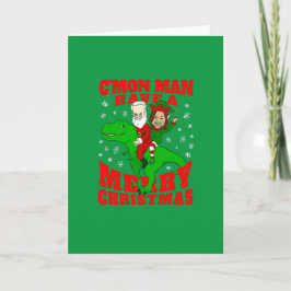 prettig kerstfeest santa biden kamala harris dinos