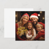 Prettig kerstfeest save the date (Voorkant / Achterkant)