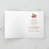 Prettig Kerstfeest Schatje Liefde Warme Chocoladem Feestdagen Kaart (Binnen)