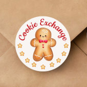 Prettig kerstfeest Schattige kerstman van gemberko Ronde Sticker