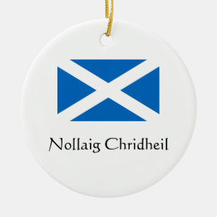 Prettig kerstfeest Schotland Ornament