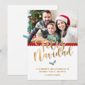 Prettig kerstfeest seizoenskaart feestdagenkaart (Voorkant / Achterkant)