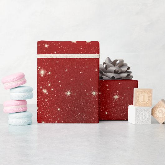 Prettig kerstfeest Sfeervol Kerstcadeau Ontwerp Cadeaupapier (Baby Shower)