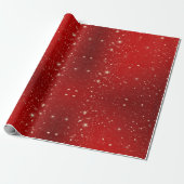 Prettig kerstfeest Sfeervol Kerstcadeau Ontwerp Cadeaupapier (Uitgerold)
