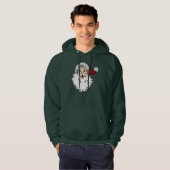 prettig kerstfeest sint klaas kerstmis hoodie (Voorkant volledig)