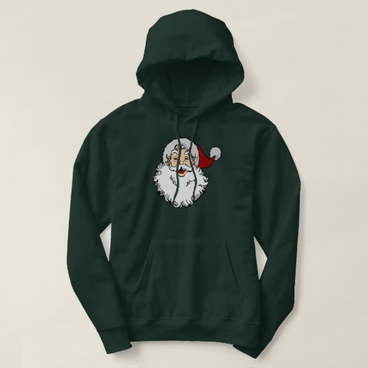 prettig kerstfeest sint klaas kerstmis hoodie (Design voorkant)