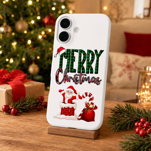 Prettig kerstfeest Sinterklaas iPhone 16 Hoesje