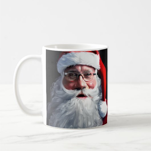 Prettig kerstfeest Sinterklaas Kerstmis Koffiemok (Links)