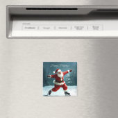 Prettig kerstfeest Sinterklaas Magneet (Insitu (Vaatwasser))