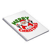 Prettig kerstfeest Sinterklaas Notitieboek (Rechterzijde)