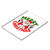 Prettig kerstfeest Sinterklaas Notitieboek (Linkerzijde)