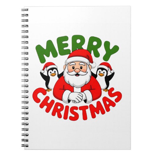 Prettig kerstfeest Sinterklaas Notitieboek (Voorkant)