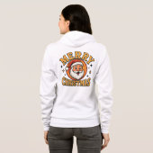 Prettig kerstfeest Sinterklaas trui Hoodie (Achterkant volledig)