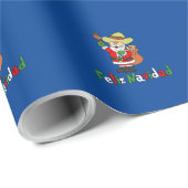 Prettig kerstfeest Sinterklaas Zalig kerstfeest Cadeaupapier (Rol Hoek)
