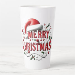 Prettig kerstfeest Sinterklaashoed Latte Mok