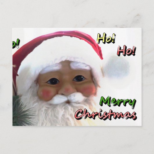 Prettig kerstfeest Sinterklaus Briefkaart (Voorkant)
