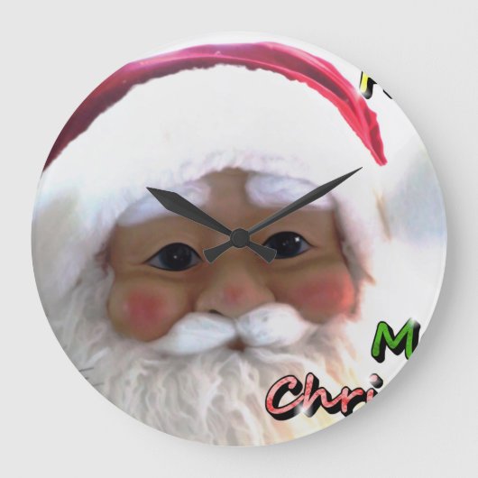 Prettig kerstfeest Sinterklaus Grote Klok (Voorkant)