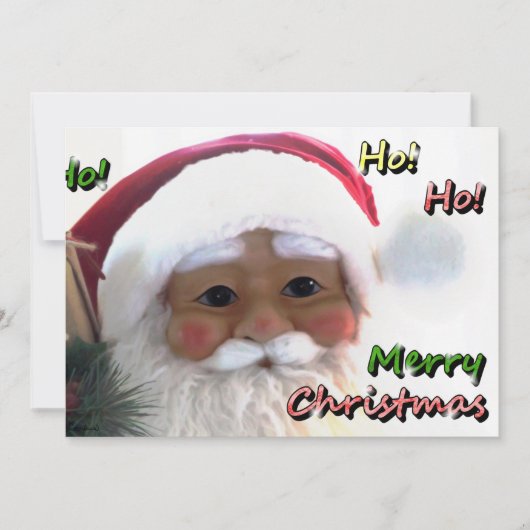 Prettig kerstfeest Sinterklaus Kaart (Voorkant)